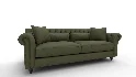 Eva Green Velvet Sofa - Thumbnail 3