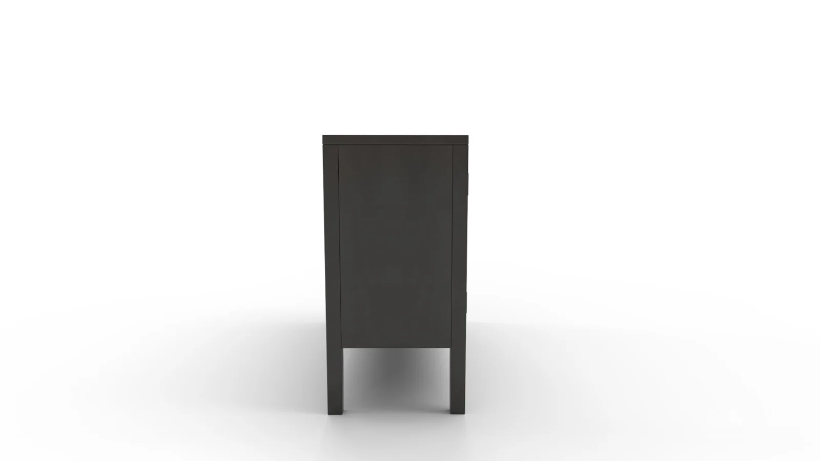 TallSolidWood Door Accent Cabinet - Image 4