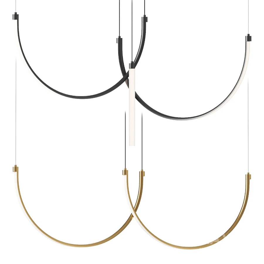 Line Led Chandelier 3 - Image 4