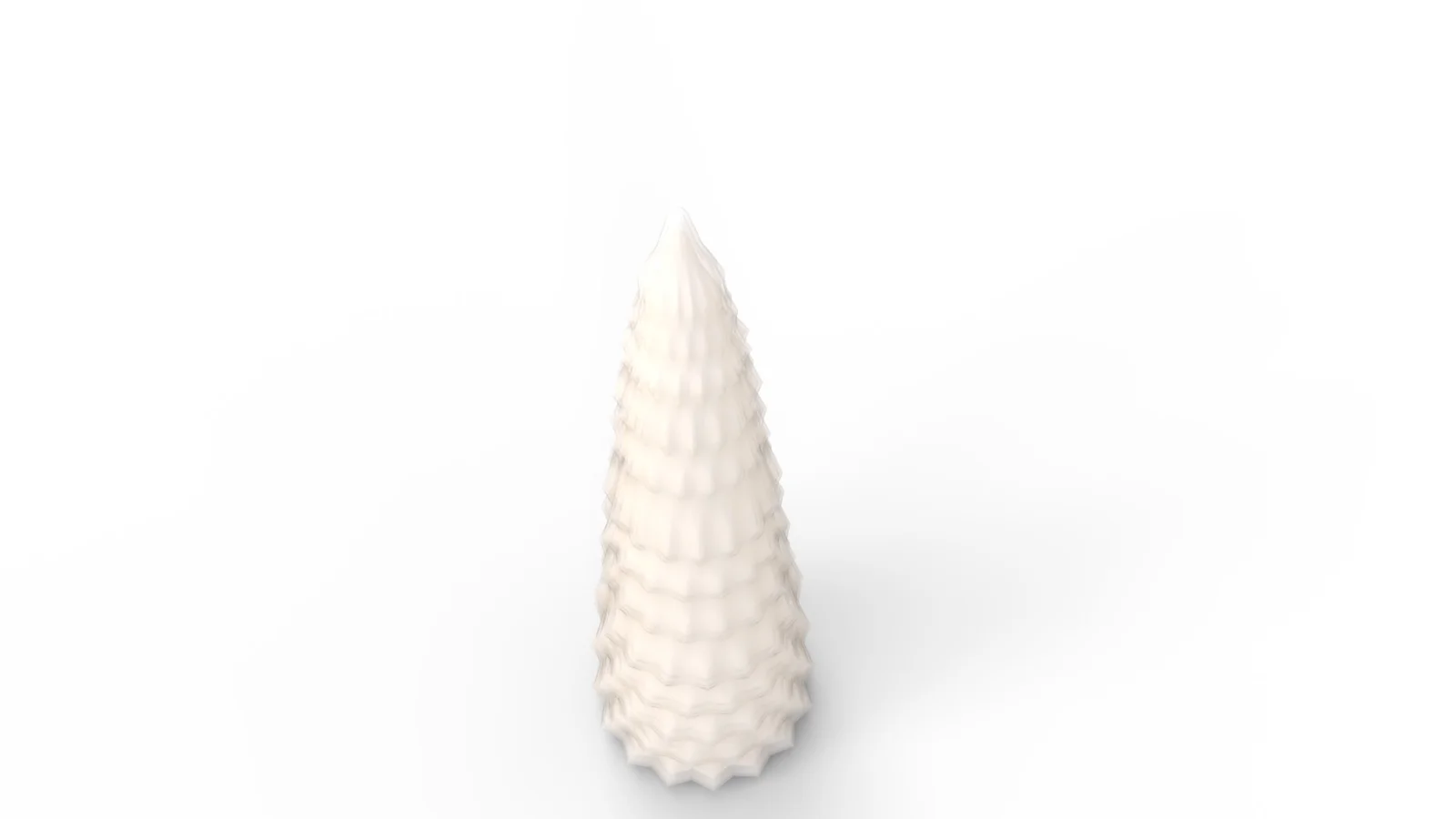 Pre Lit Caviar Beaded Glass Trees White - Image 6