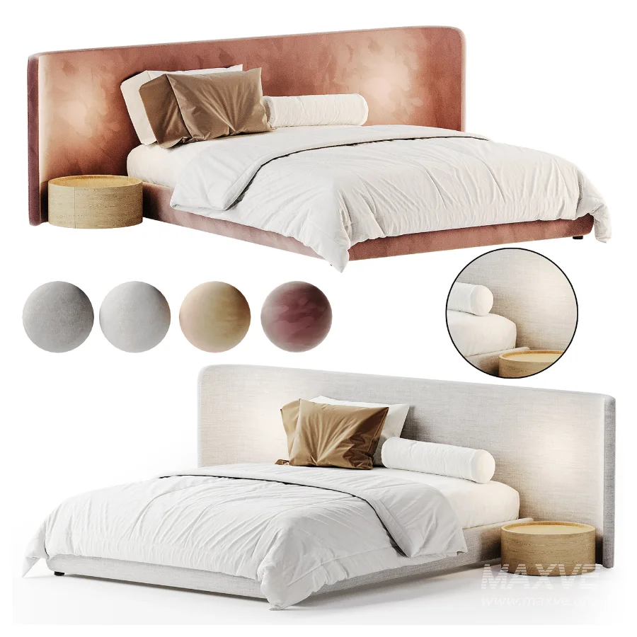 Japandi Double Bed - Image 4