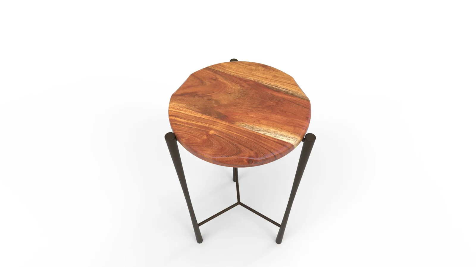 Brisbane Industrial Chic Accent Table - Image 3