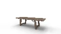 Tuscany Solid Wood Dining Table - Thumbnail 1