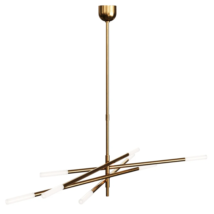 Rousseau Grande Eight Light Articulating Chandelier by Visual Comfort - Image 14