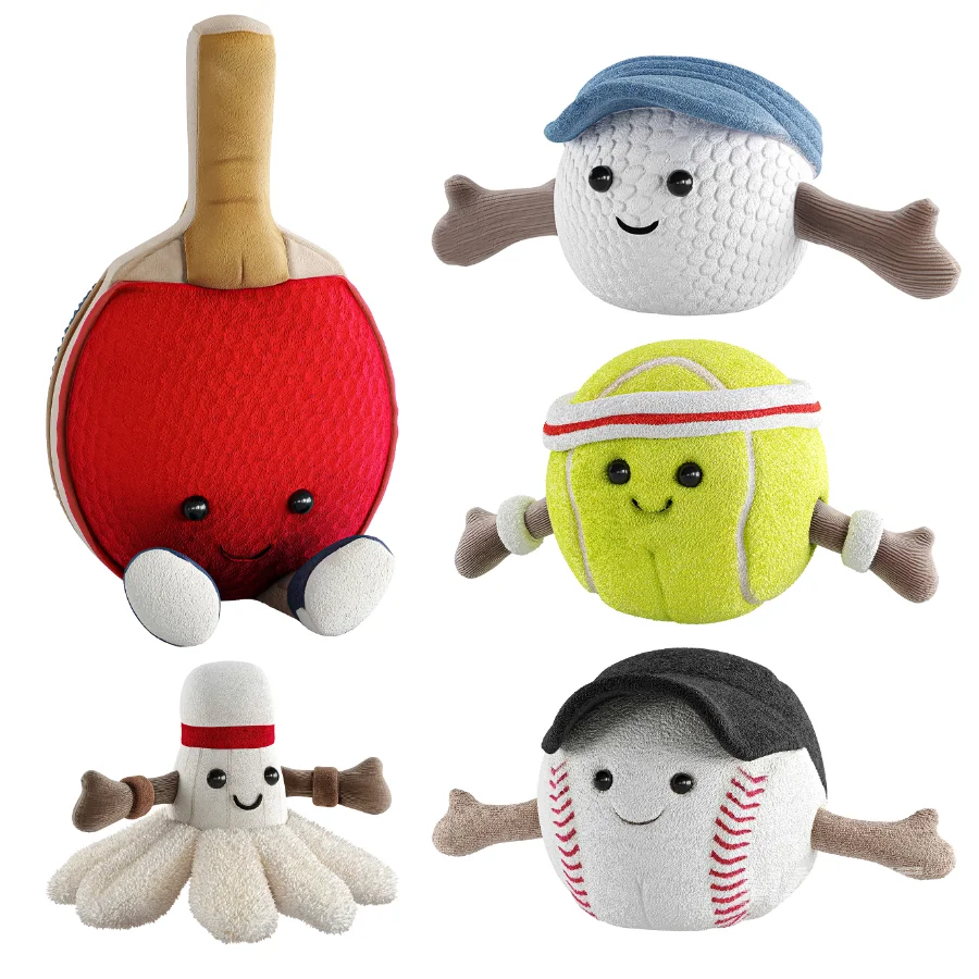Plush Toys Set 43 -Sports ball - Image 1