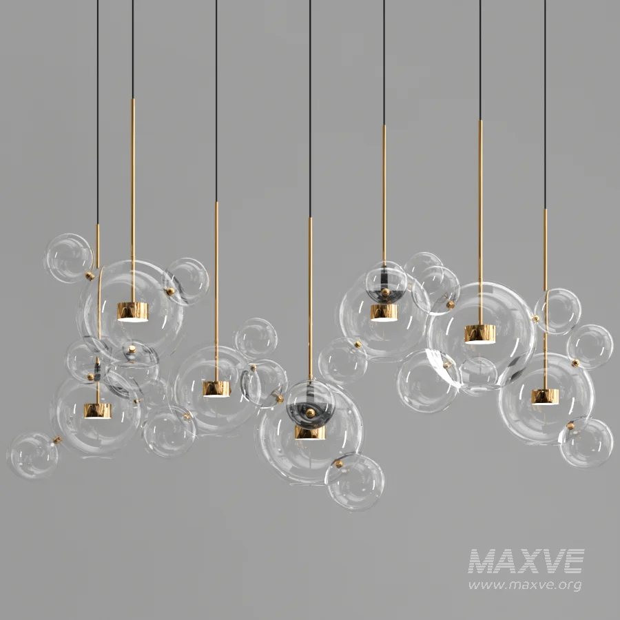 Bolle Bubble LED Pendant Lamp - Image 3