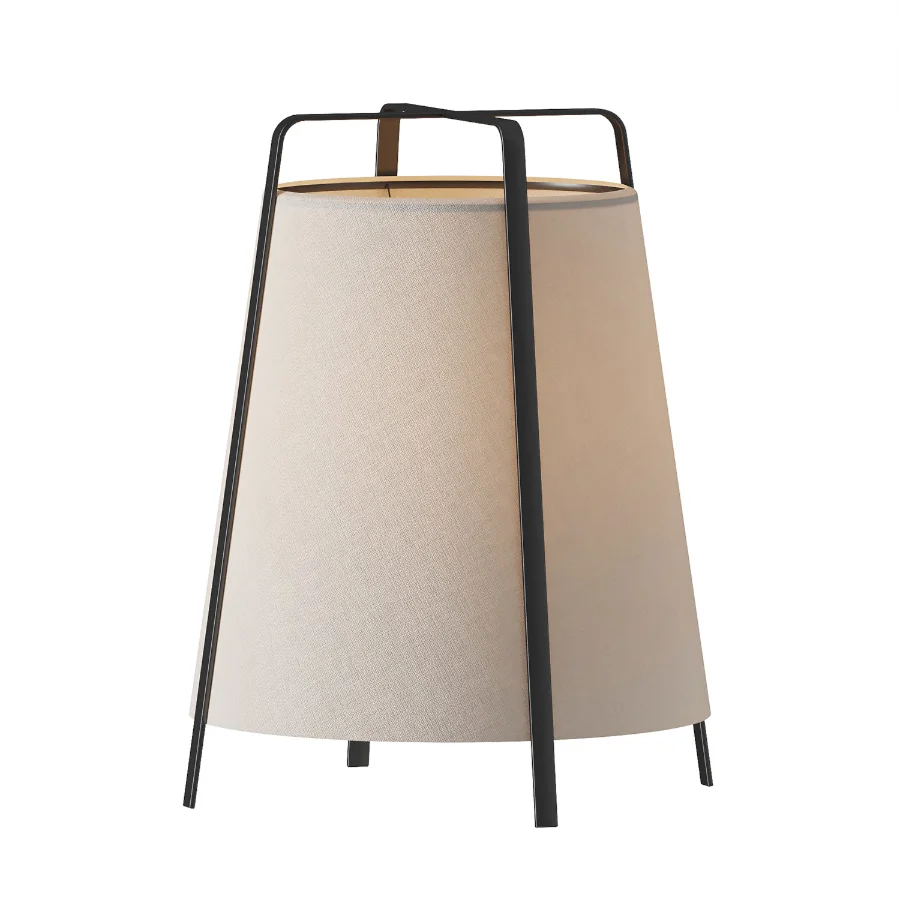 Japandi Fabric Floor Lamp - Image 1