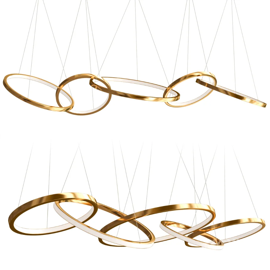 Rings LED Pendant - Image 2