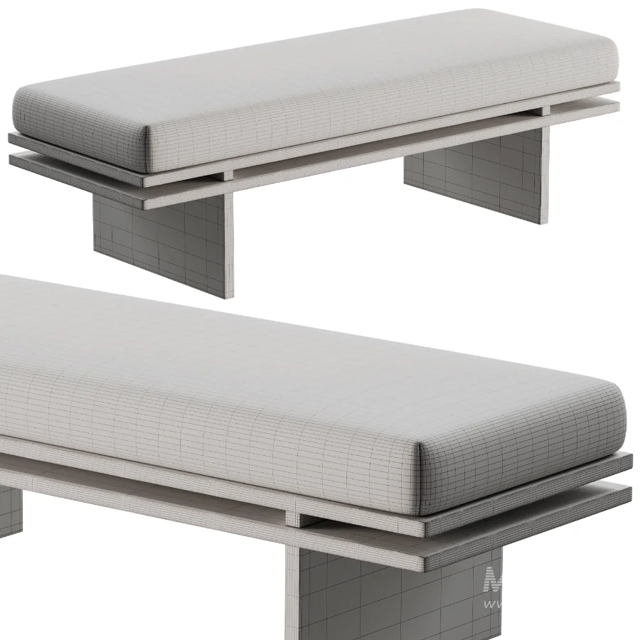 Edo Bench By Manner Matter - Image 2