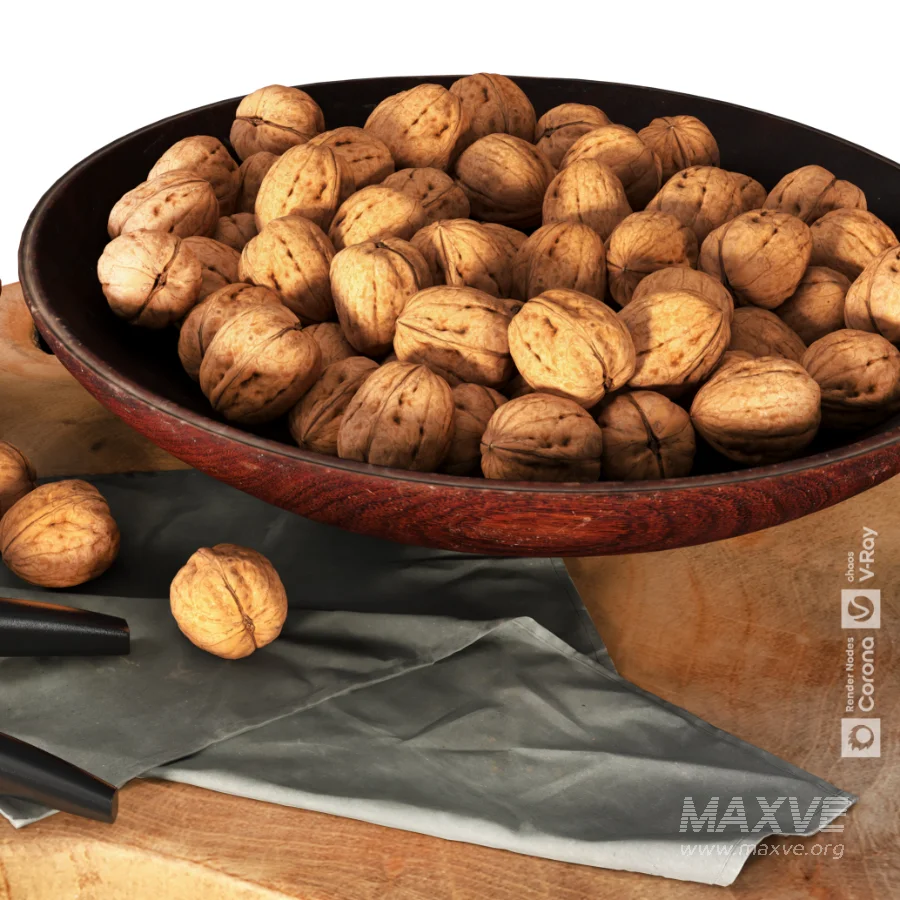 Walnut and Hazelnut Plate - Image 4