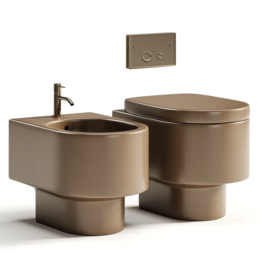 Otis Floor mounted Bathroom Set - Image 2