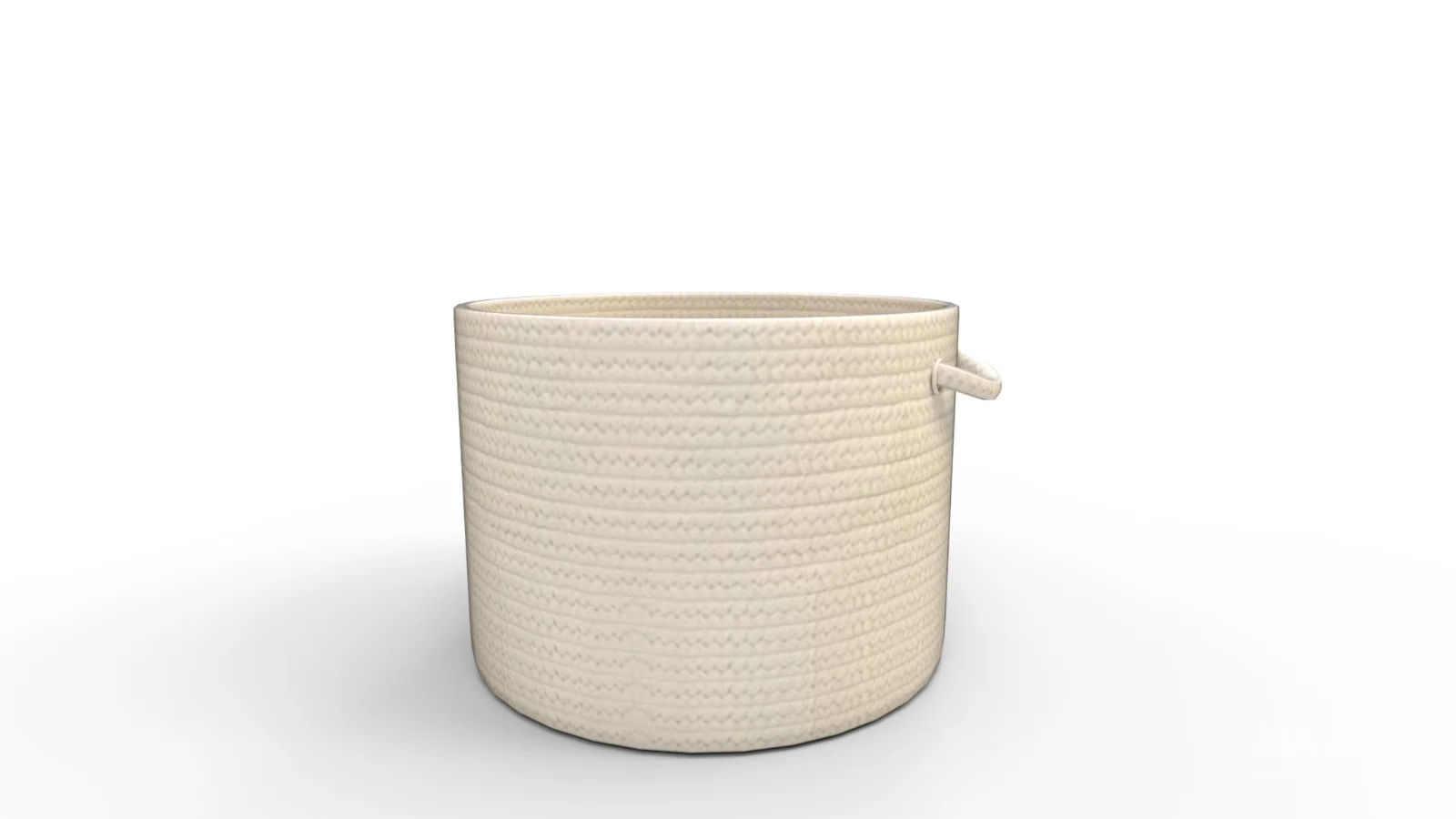 Braided Fabric Basket - Image 5