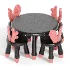 WOODEN ANIMAL CHAIR & TABLE - Thumbnail 2