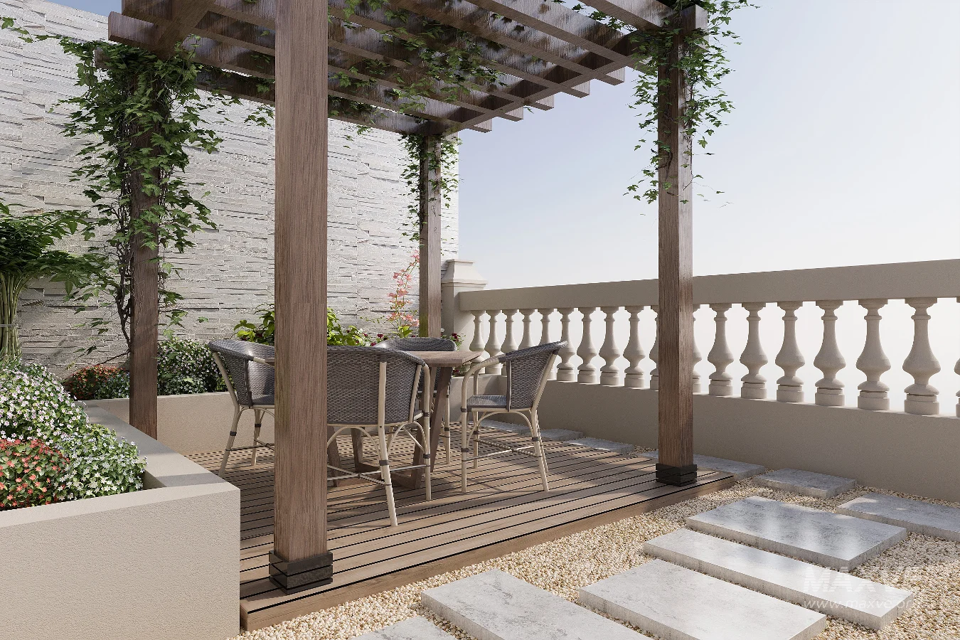 Modern balcony - Image 1