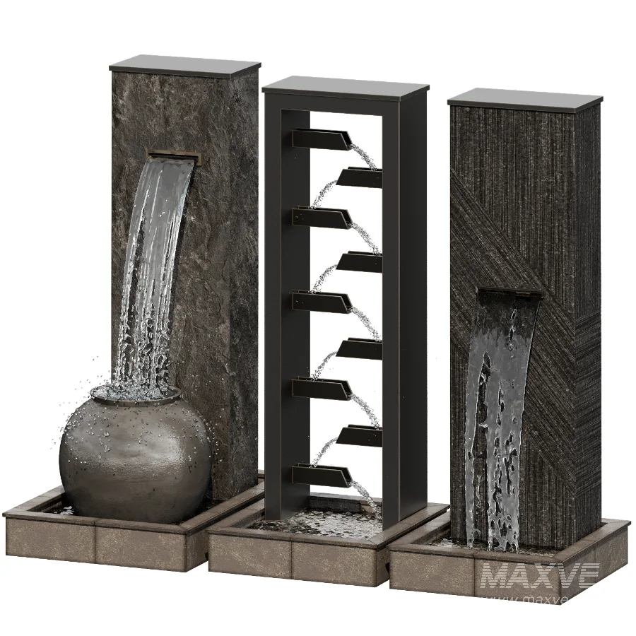 Modern Waterfall Fountain 42 - Image 6