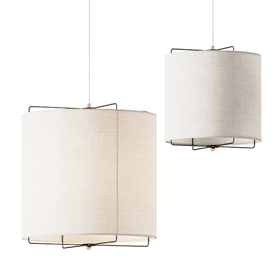 Linen Clouds Pendant Lamp - Image 3