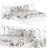 Japandi Double Bed 04 - Thumbnail 4