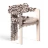 CHAIR With Solid Curved Wooden Structure - Thumbnail 7