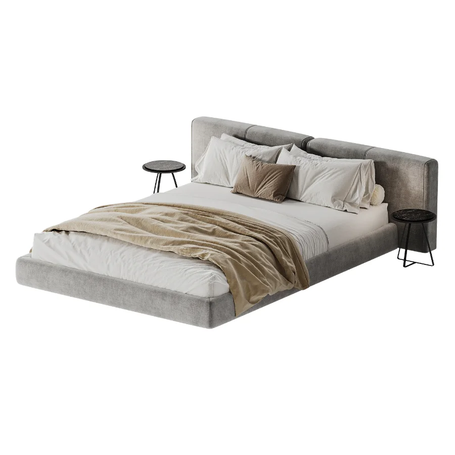 Lazy Bed with Horizontal Modern - Image 1