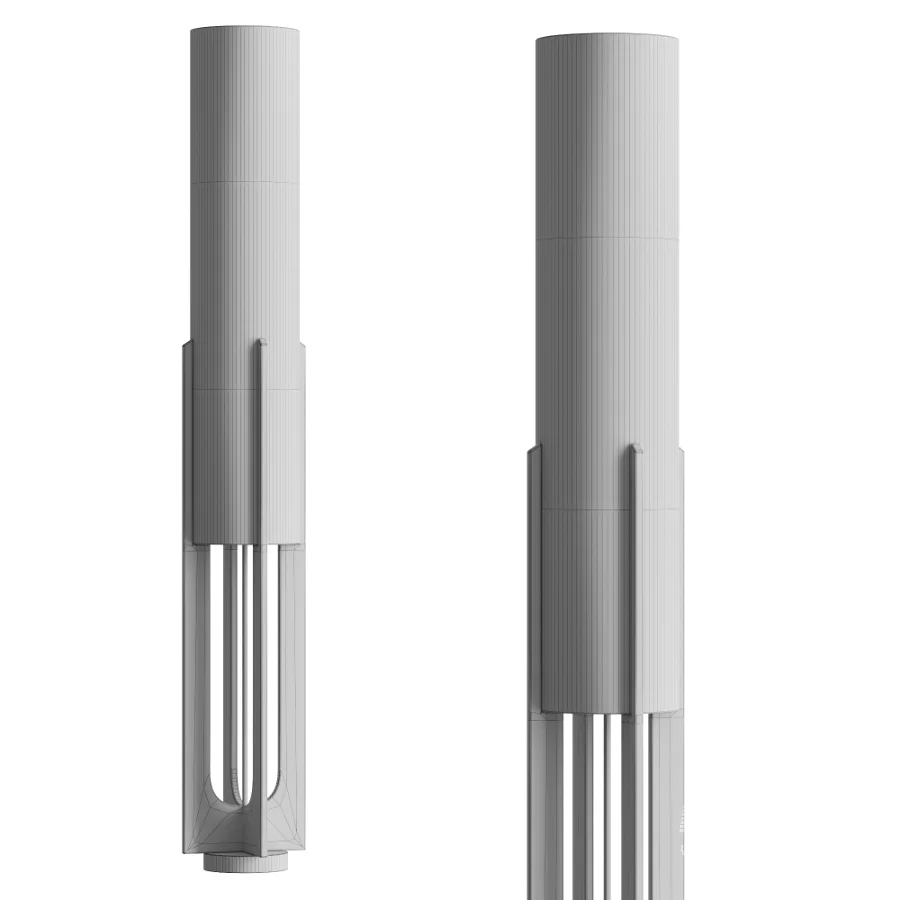 Mael Floor Lamps Warm Gold - Image 3