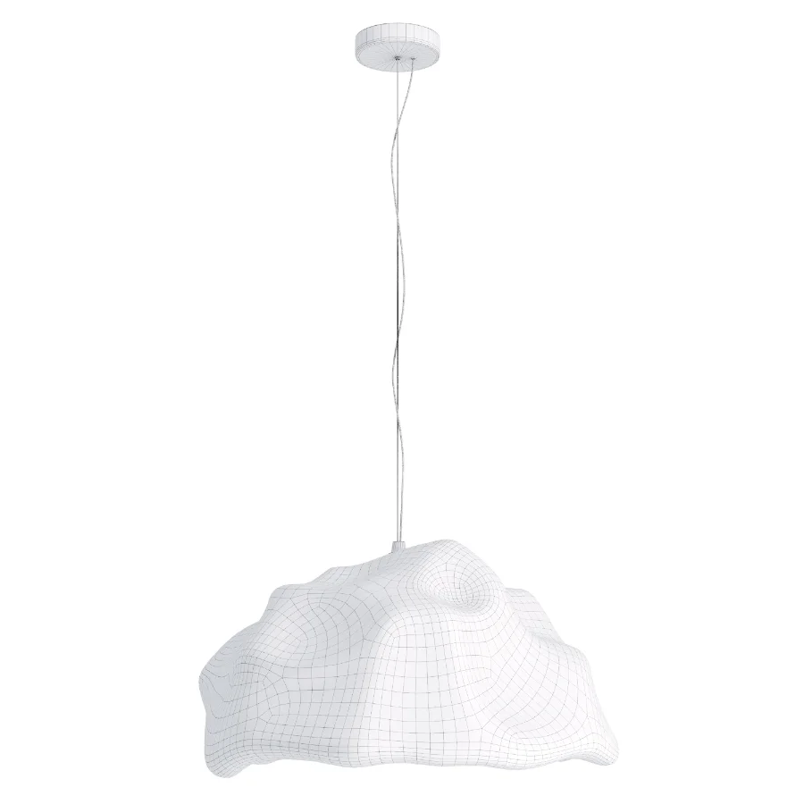 Polystyrene 1-Light Pendant Light - Image 2