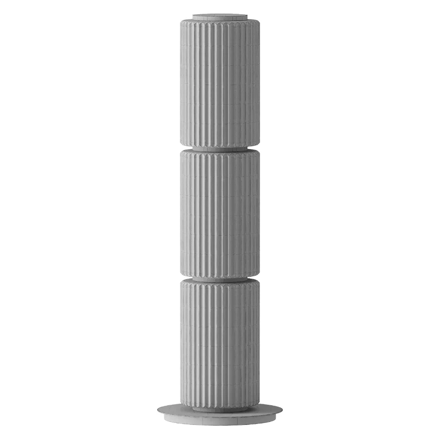 Column Ivory Floor Lamp - Image 1