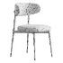 Modern Faux Leather Backrest Dining Chair with Oak Wood Legs - Thumbnail 7