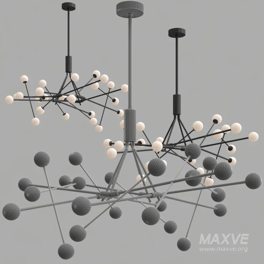 Moto LED Chandelier - Image 2