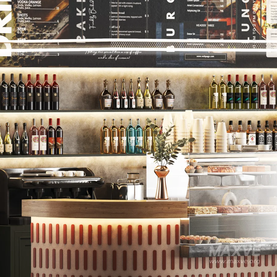 Cafe Restaurant Bar foodcourt 30 - Image 3