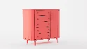 Cane5 Drawer Accent Chest - Thumbnail 1