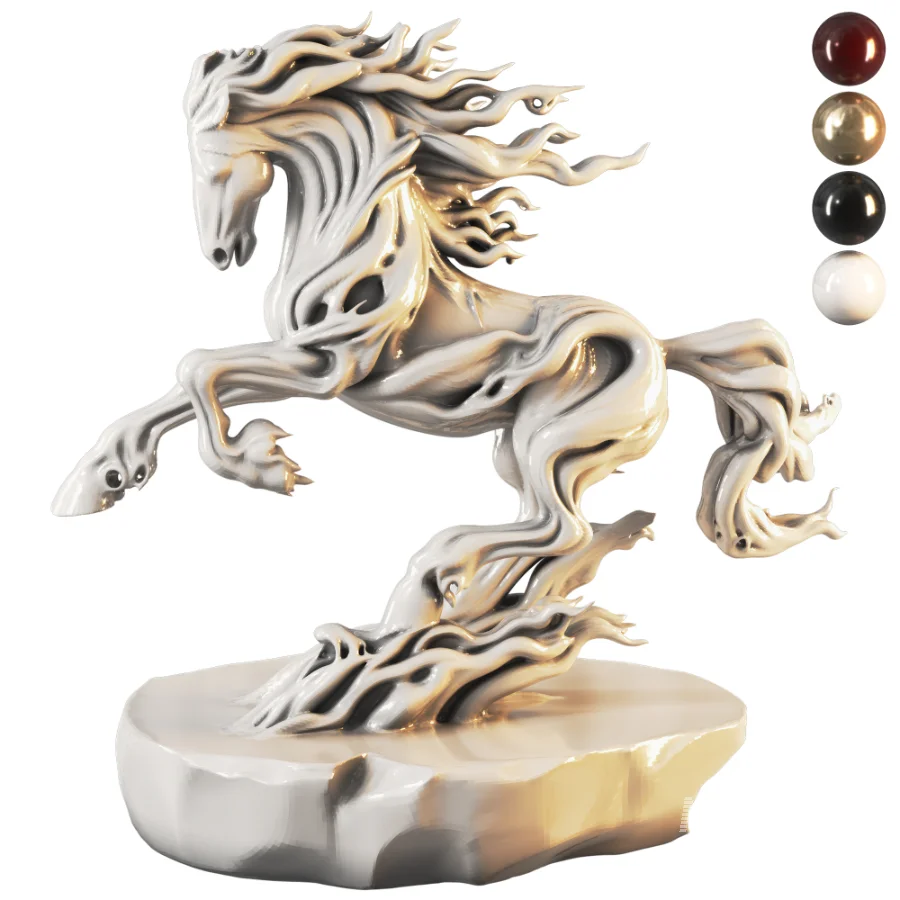 Decorative Horse Statue for Interior - Image 5