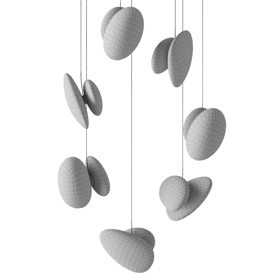 Pebble Linear 05 Chandelier - Image 4