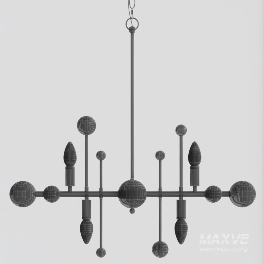 Gold Chandelier - Image 3
