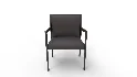 Segur Black Boucle Armchair - Thumbnail 1