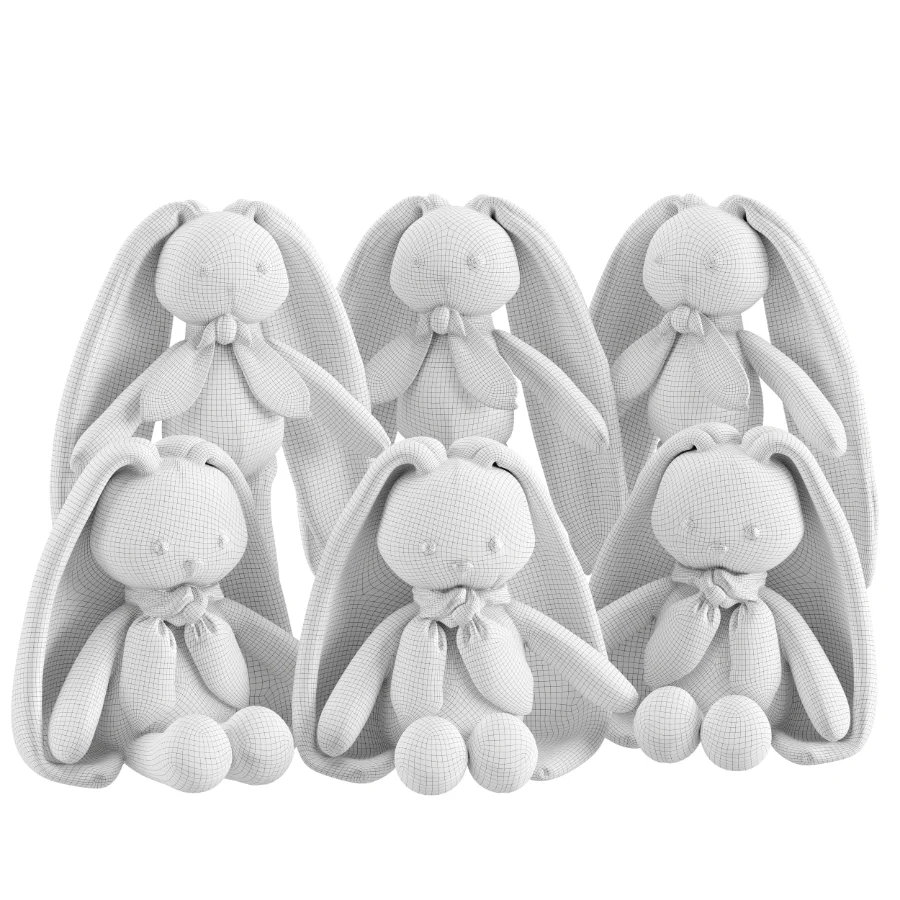 Plush toys set 35- Soft toy Kaloo Rabbit - Image 4