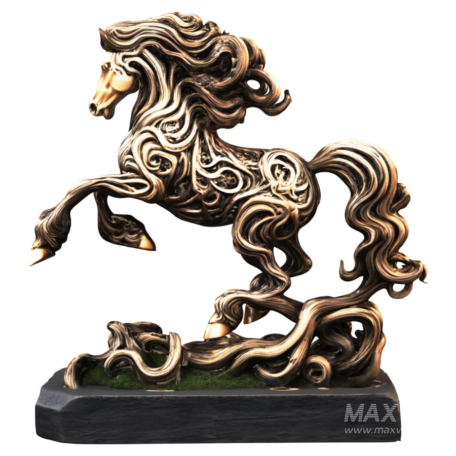 Decorative Horse Statue for Interior - Image 1