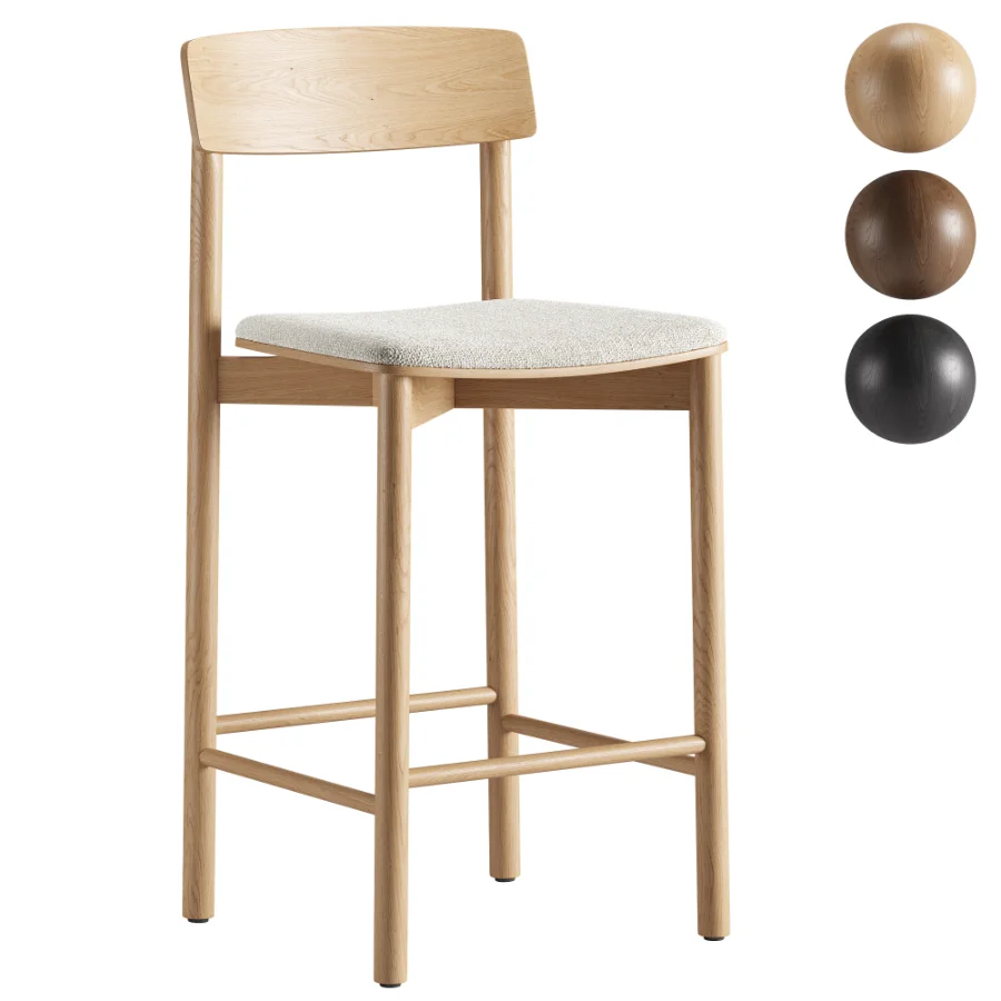 Kelton Semi Barstool - Image 1