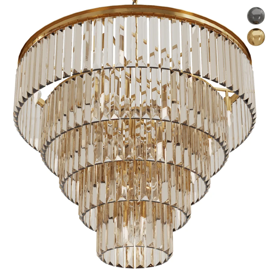 Leyland Tiered Round Chandelier - Image 8