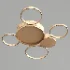 Twine ceiling lamp - Thumbnail 3