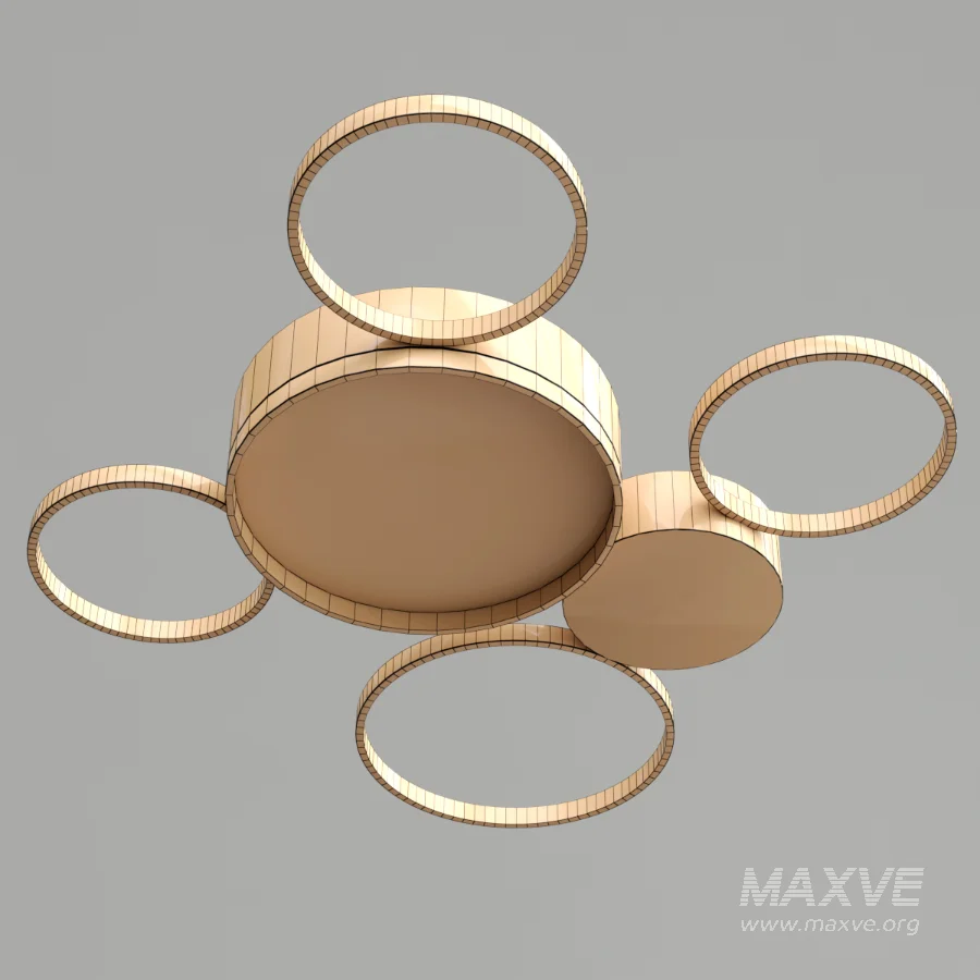 Twine ceiling lamp - Image 3