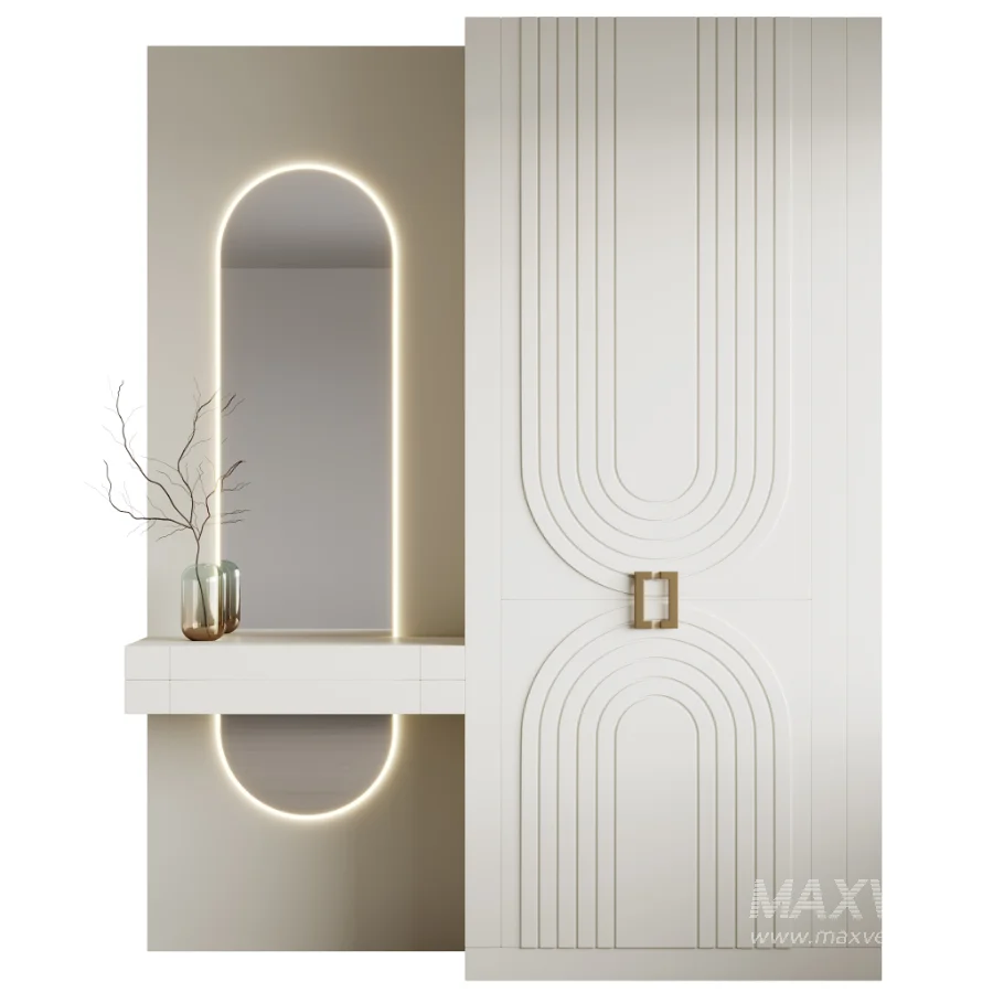 Neoclassical Style Hallway 22 - Image 4