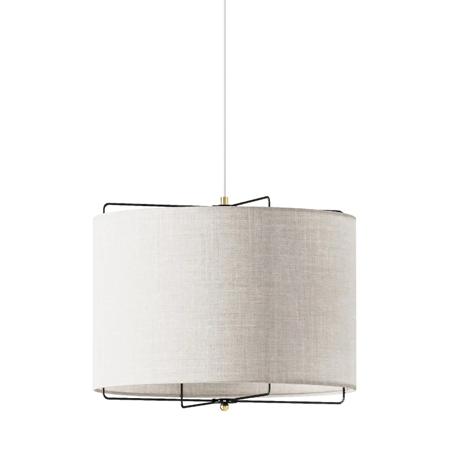 Linen Clouds Large Pendant Lamp - Image 2