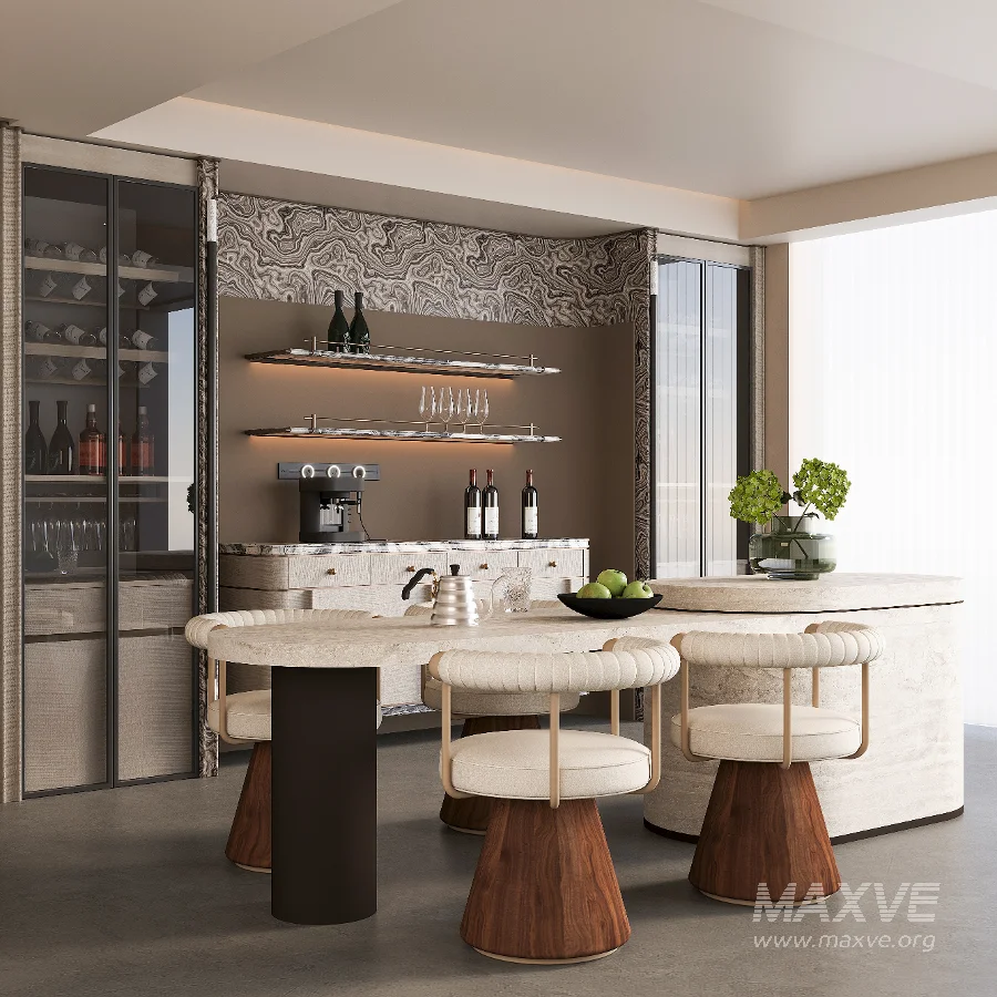 Modern dining room - Image 1