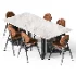 MODERN DINING TABLE AND CHAIRS - Thumbnail 2