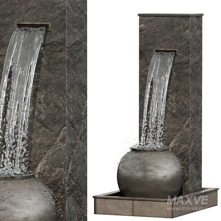 Modern Waterfall Fountain 42 - Image 3
