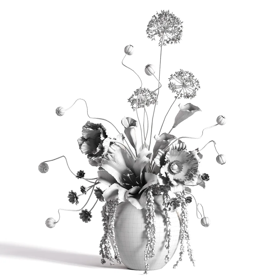 Terracotta Botanical Arrangement 59 - Image 7