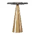 Addyson Grey Marble And Gold Side Table - Thumbnail 4