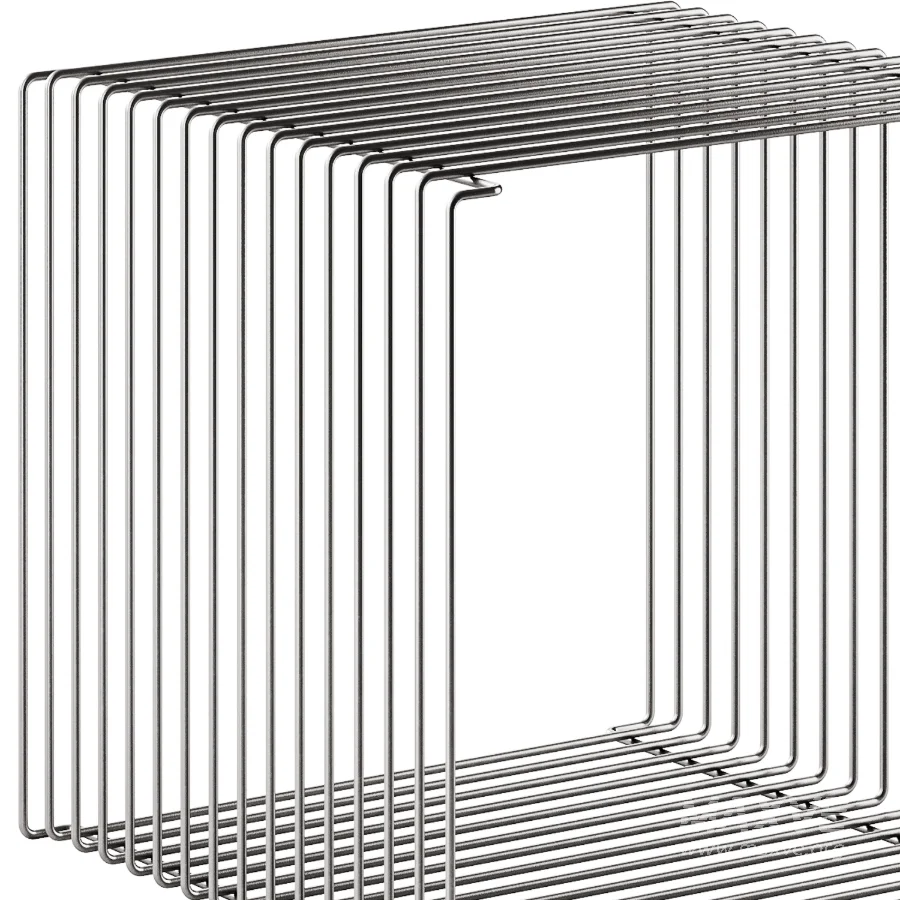 Metal Shelving Coffee Side Table by Ozon - Image 3