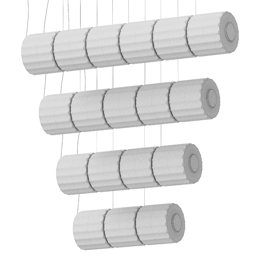 Column Ivory 300 Horizontal Pendant Lamp - Image 3
