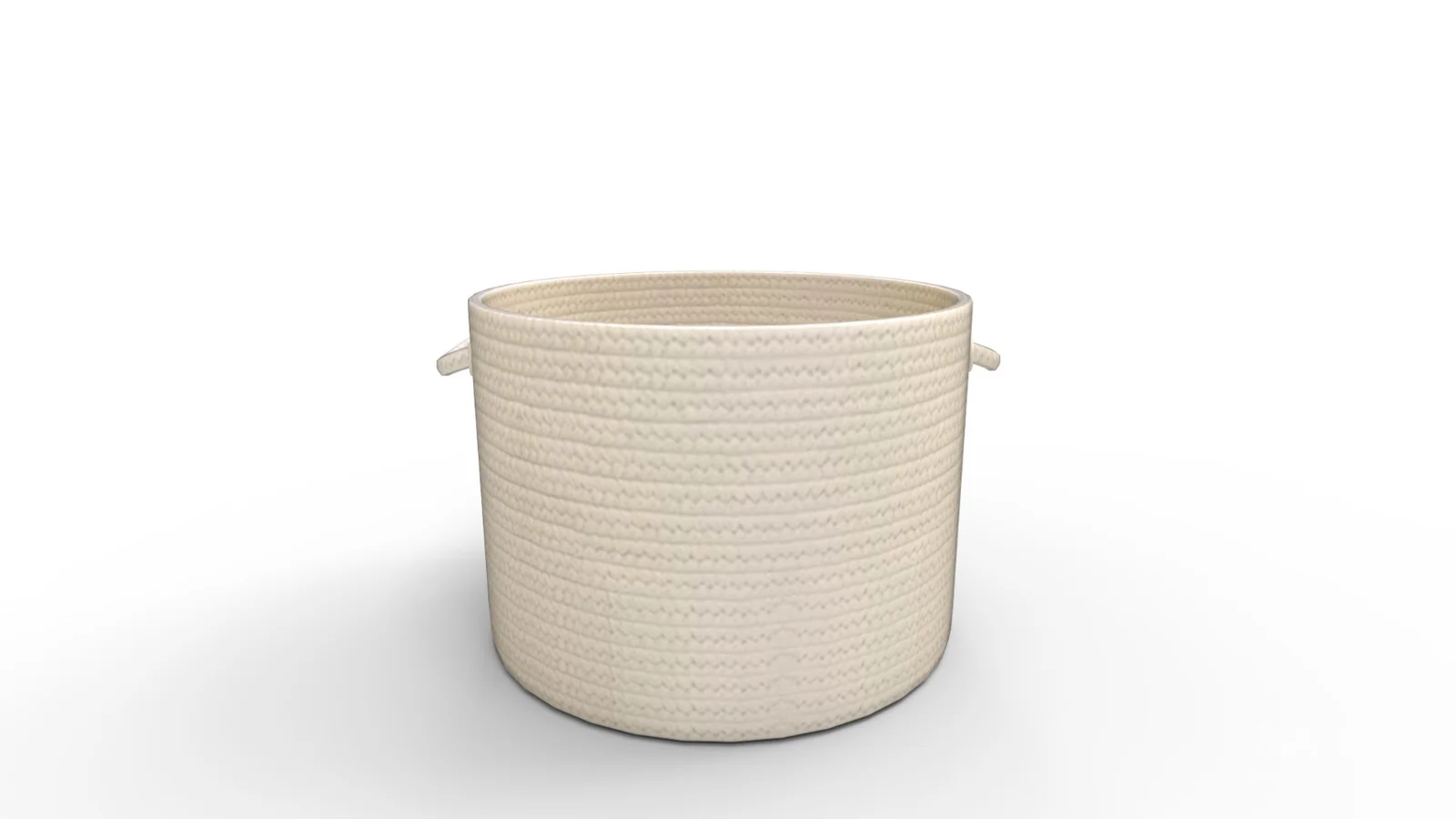 Braided Fabric Basket - Image 4